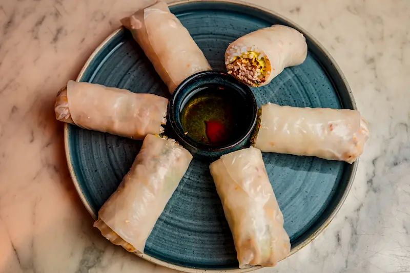Spring Rolls - Le Petit Grain Lyon